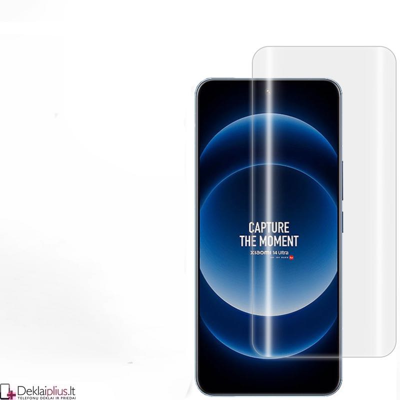 Telefono ekrano apsauga per visą ekraną - Hydrogel (Xiaomi 14 Ultra) Telefono ekrano apsauga per visą ekraną - Hydrogel (Xiaomi 14 Ultra)